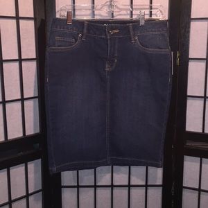 Sonoma blue jeans skirt